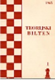 SOKOLOV / TEORIJSKI  BILTEN  1-11, Index